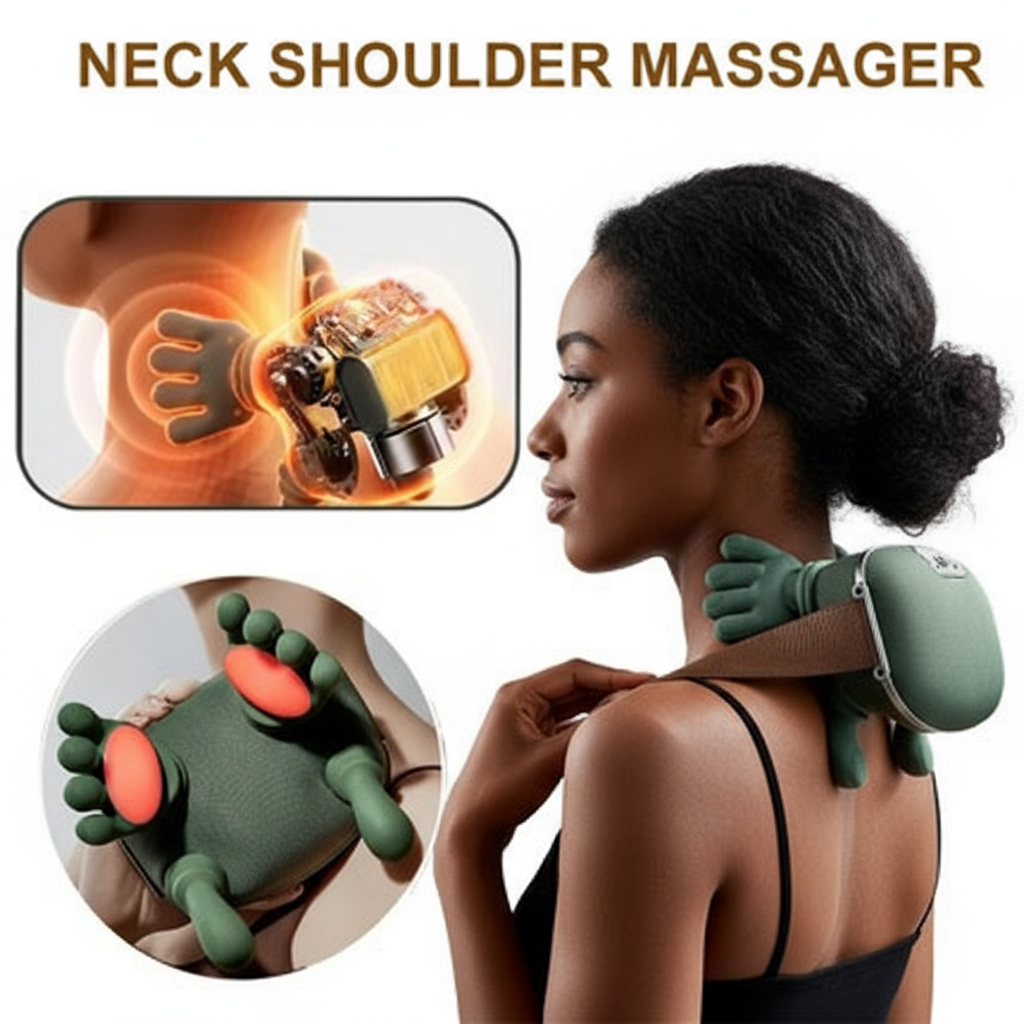 Wireless Neck and Shoulder Muscle Massager